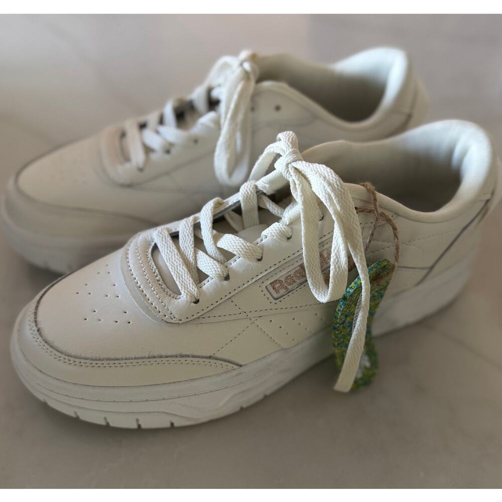 NEW Reebok Classic White Ortholite Comfort Fit Sneakers womens size 9